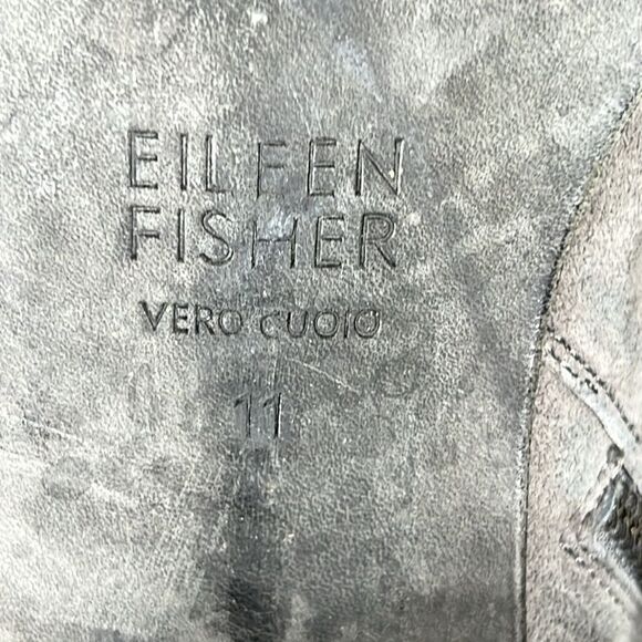 Eileen Fisher Hollis Suede Bootie Size 11 - Picture 10 of 10